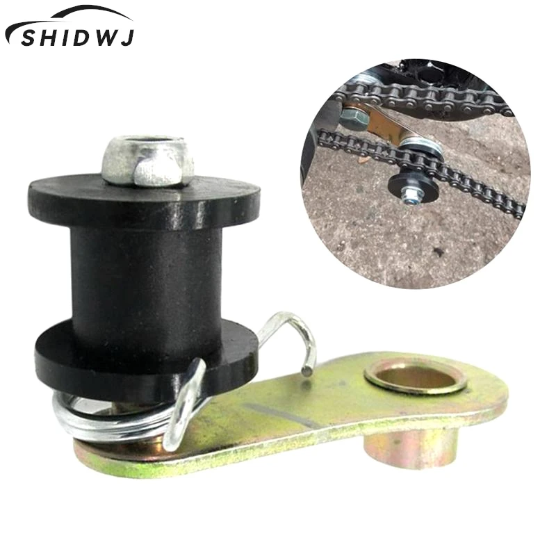 Heavy Duty Chain Roller Tensioner W/Spring 110cc 125cc 140cc Dirt Pit Mini Bike Moto Dirt Bike