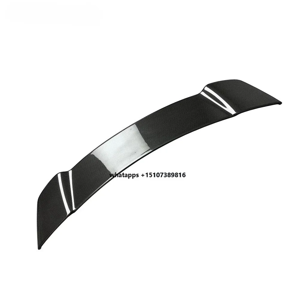 Techart Style Auto Parts Dry Carbon Fiber Rear Spoiler Wing for Pors Carrera 992 Turbo S 2020-2023 Carbon Spoiler