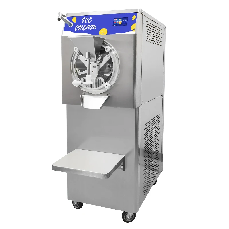 

48L Commercial Hard Ice Cream Machine Hard Ice Cream Machine Italian Ice Cream Haagen-Dazs Cones Machine