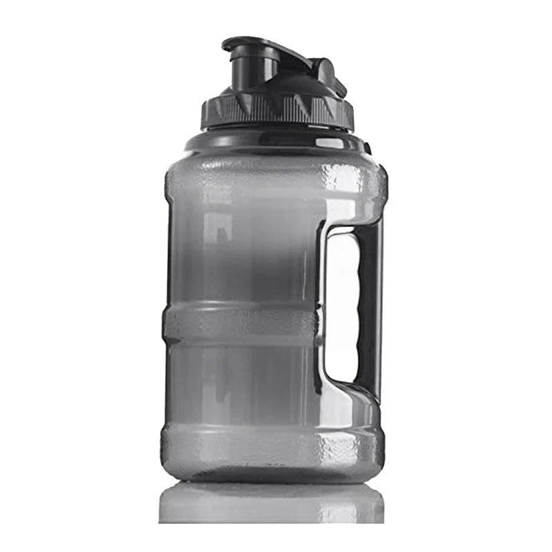 Gym Drinking Bottle, Large Plastic Fitness Water Jug For Outdoor Camping Fitness Training Bodybuilding, 2.5 Liters Sports Water