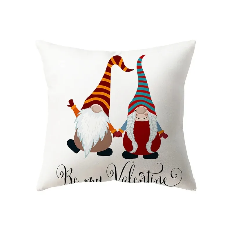 Christmas Themed Pillowcases Car Accessories Office Santa Claus Living Room Sofa Home Pillowcases