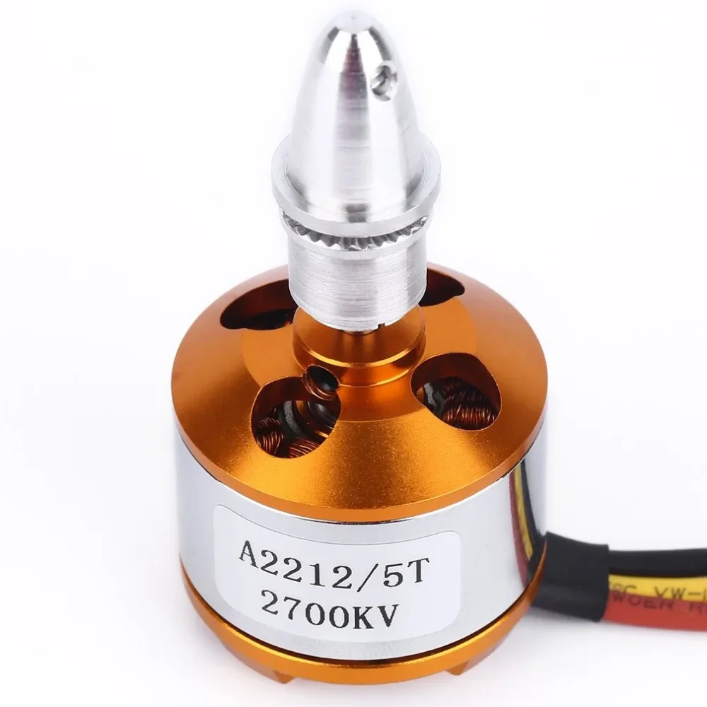 A2212 Brushless Motor 930KV 1000KV 1400KV 2200KV 2700KV For RC Aircraft Plane Multi-copter Brushless Outrunner Motor