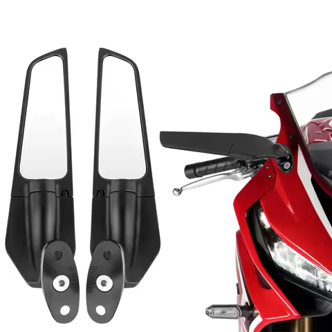 Motorcycle Mirror Modified Wind Wing Rotating Rearview Mirror For Honda CBR650R F CBR1000RR CBR600RR CBR 250R 500R