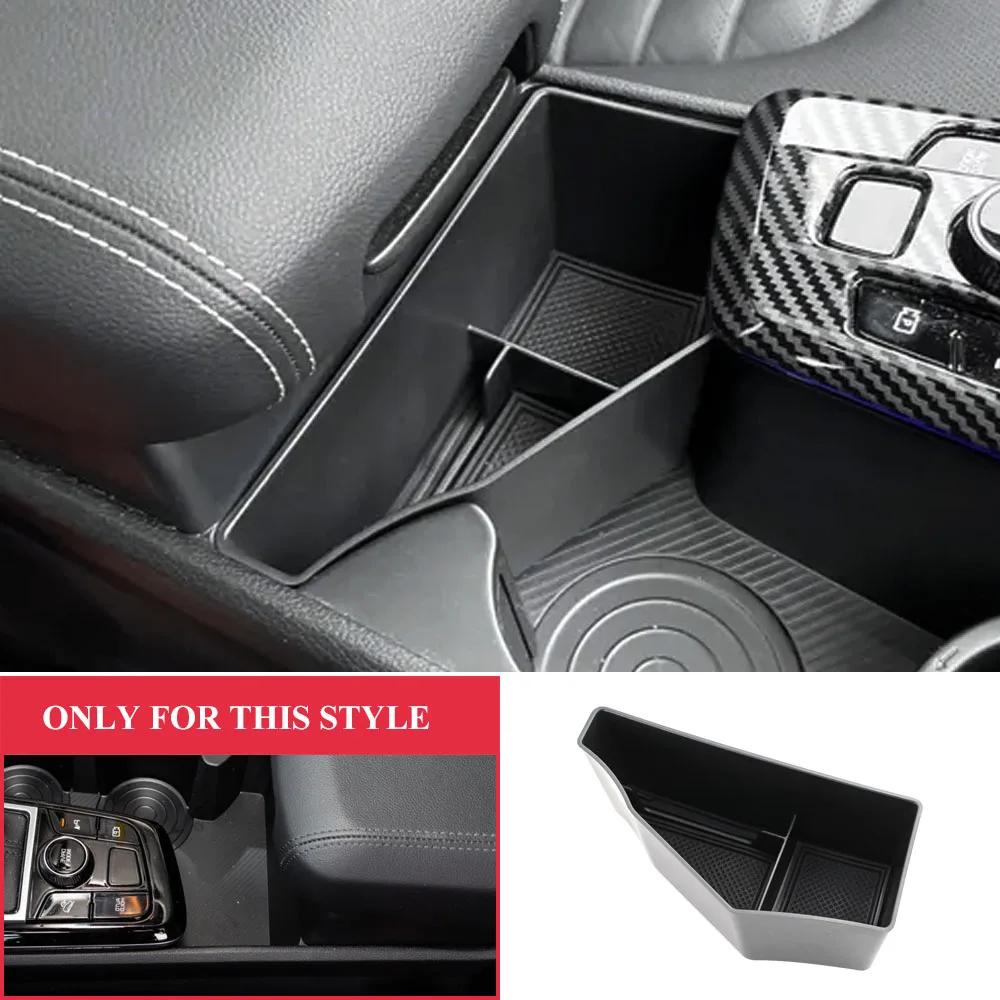 

ABS Car Central Console Armrest Storage Box Tidy Organizer for Kia Sportage NQ5 2021-2023 LHD Interior Accessories
