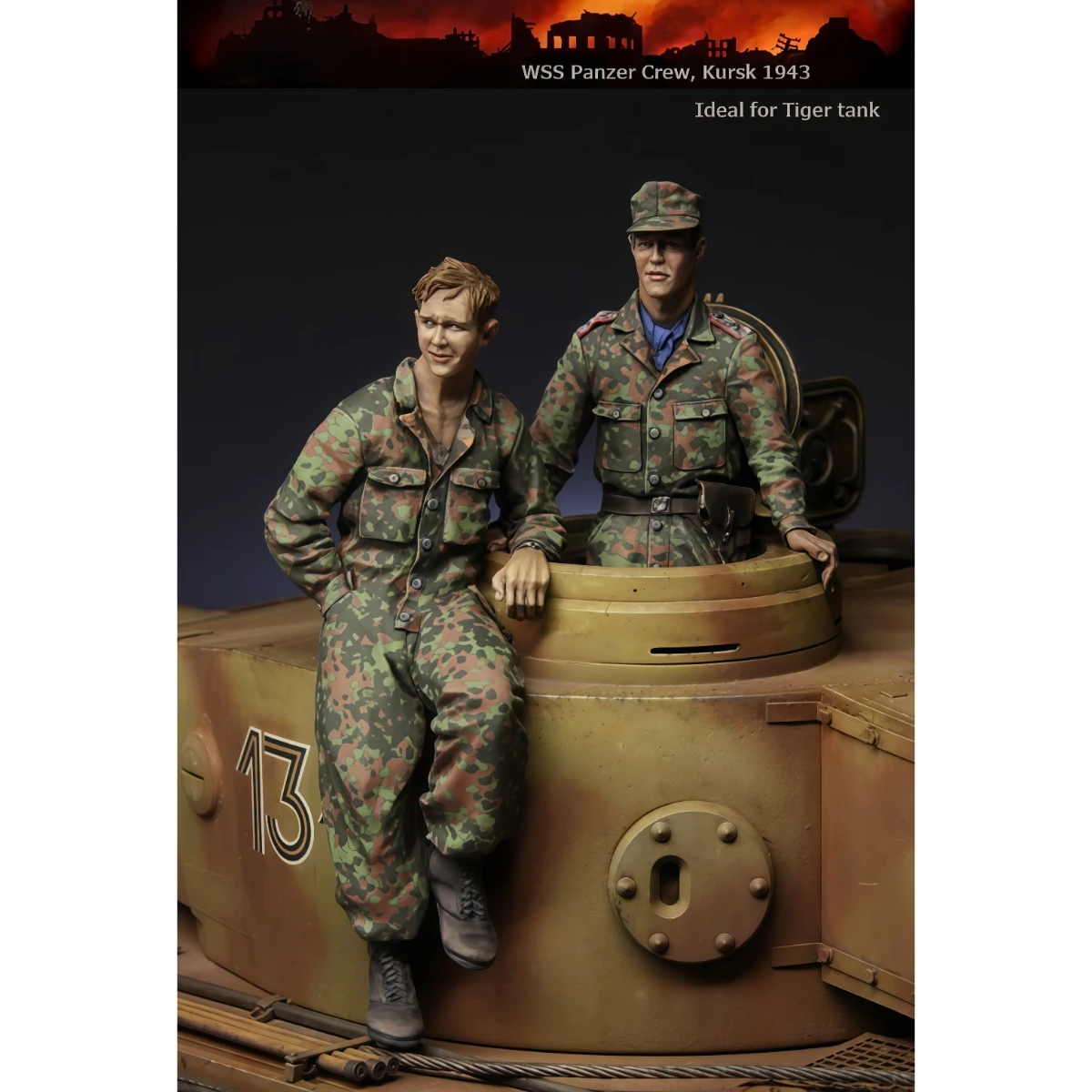 

Комплект неокрашенной модели из смолы 1/35, военная тема, экипаж бронеавтомобиля WSS в разобранном и неокрашенном виде GK, AD086