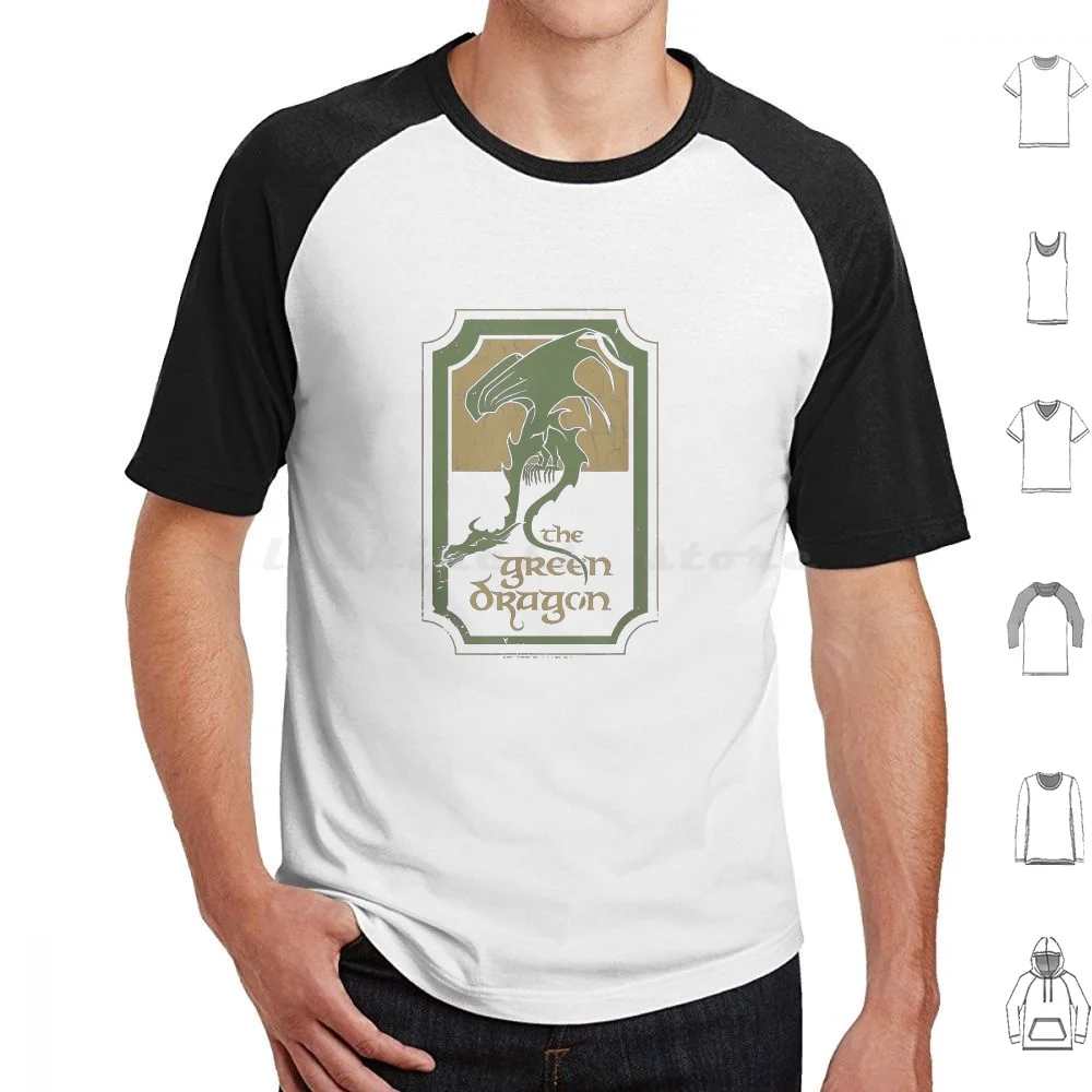 

Футболка Green Dragon Tavern, хлопковая футболка для мужчин и женщин, с принтом «сделай сам», Green Dragon Tavern