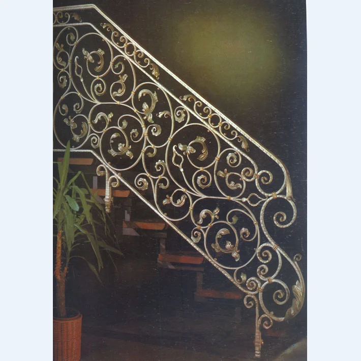 맞춤형 금속 난간 아연 도금 강철 금속 난간