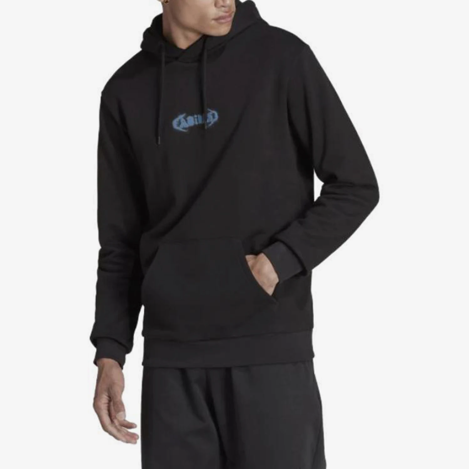adidas-genuine-clover-egaron-new-men's-black-hooded-sweatshirt-hl9243
