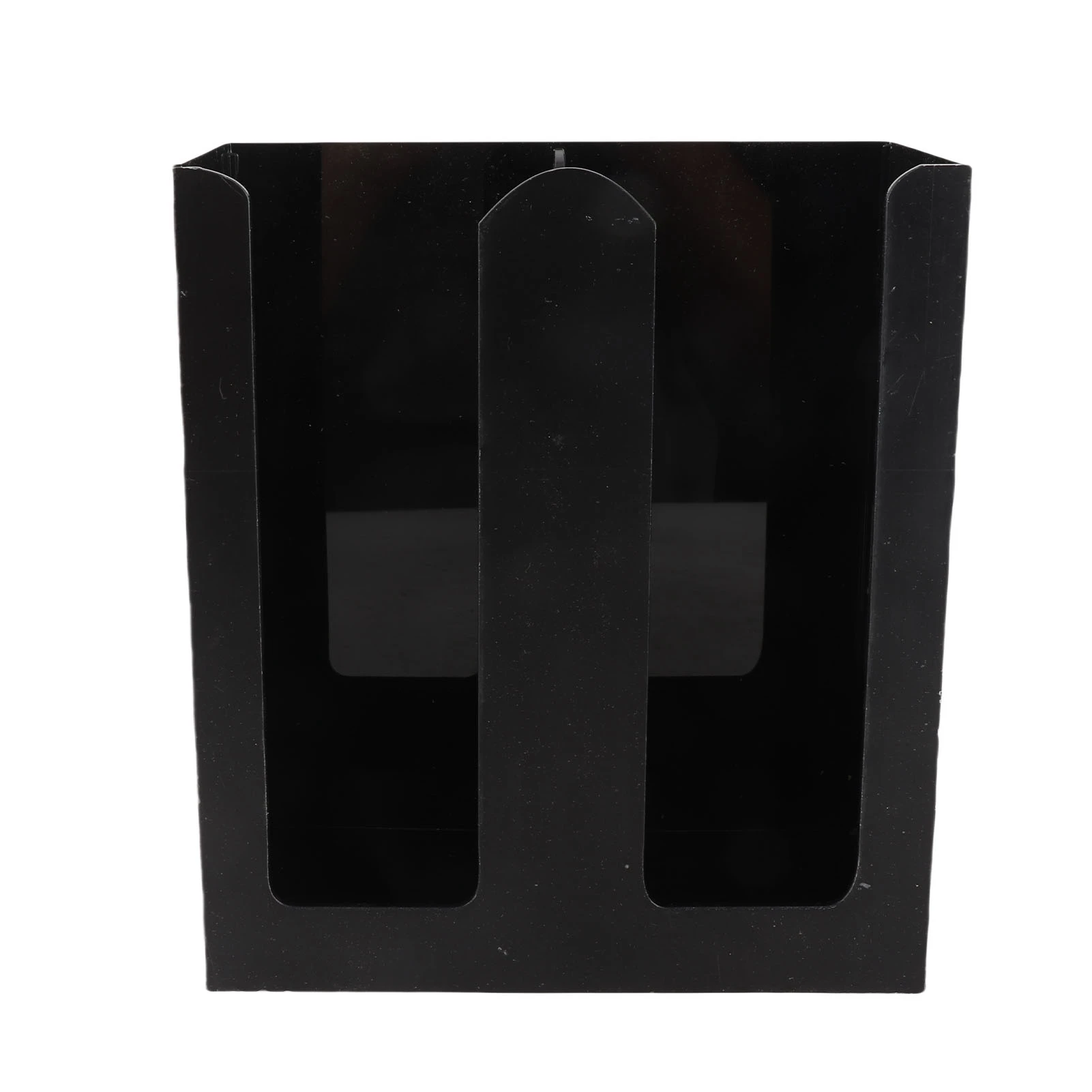 

Disposable Paper Cup Holder Coffee and Milk Tea Shop Slanted Bottles Storage Shelf(2 Grids)