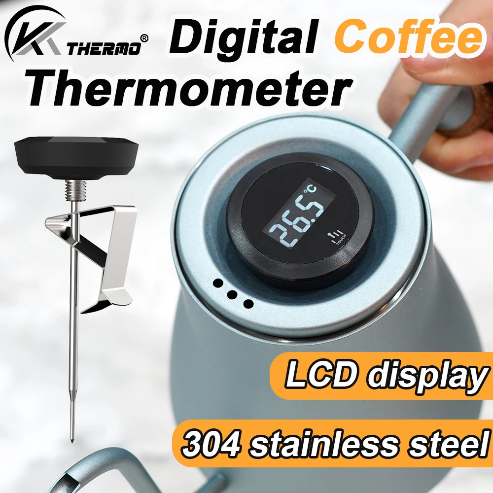 

Wireless Digital Kitchen Probe For Barbecue Electronic Kitchen Probe Water Milk Meat Coffee
