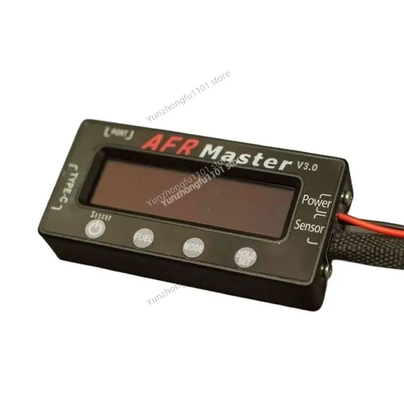 AFR Master Professional Air‑Fuel Ratio Meter Analyzer For Car Motorcycle Go‑Kart Engine Performance Tuning Circuit Device