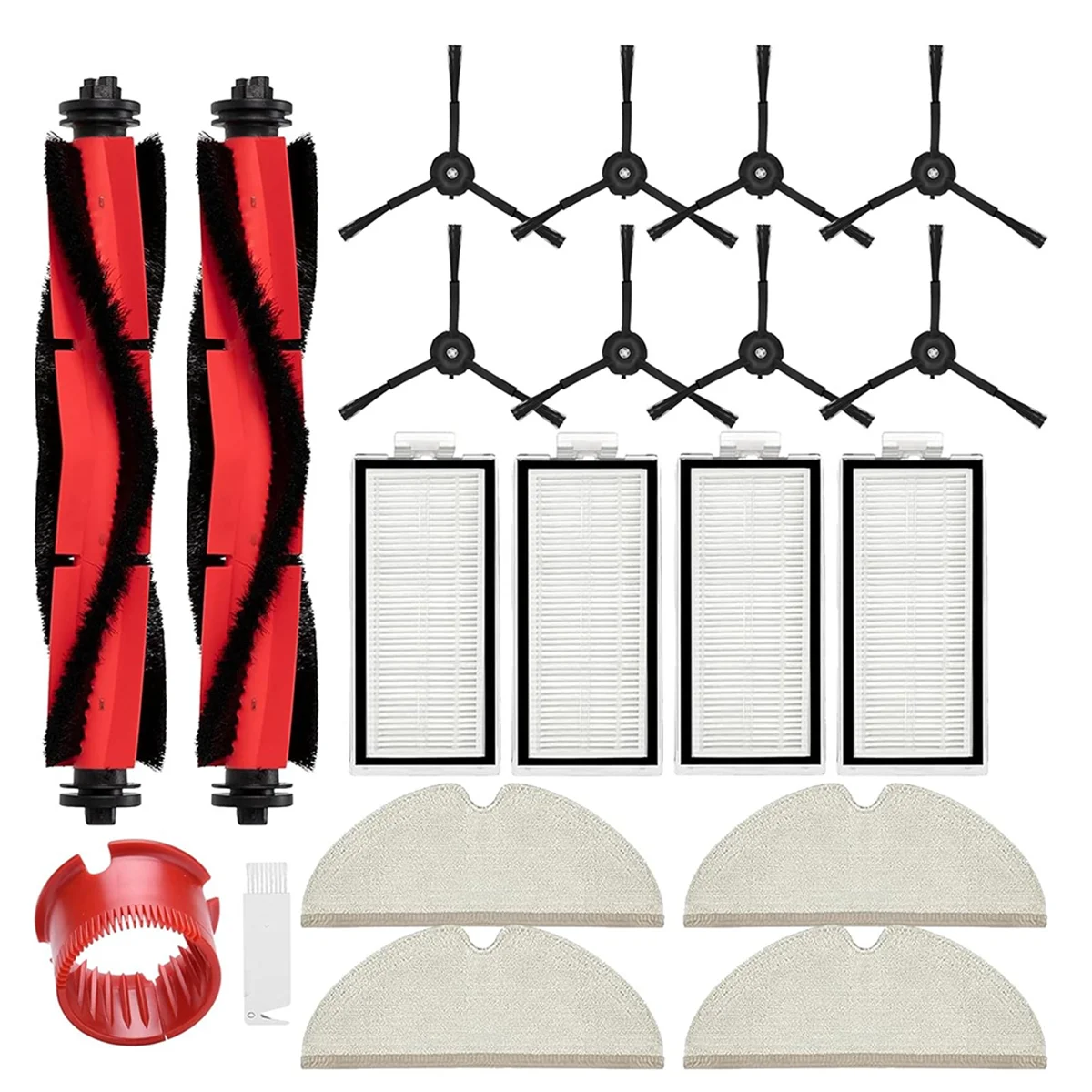 

Replacement Accessories Kit Compatible for + Max Max+Robot Vacuum Cleaner Roller Brush Hepa Filters