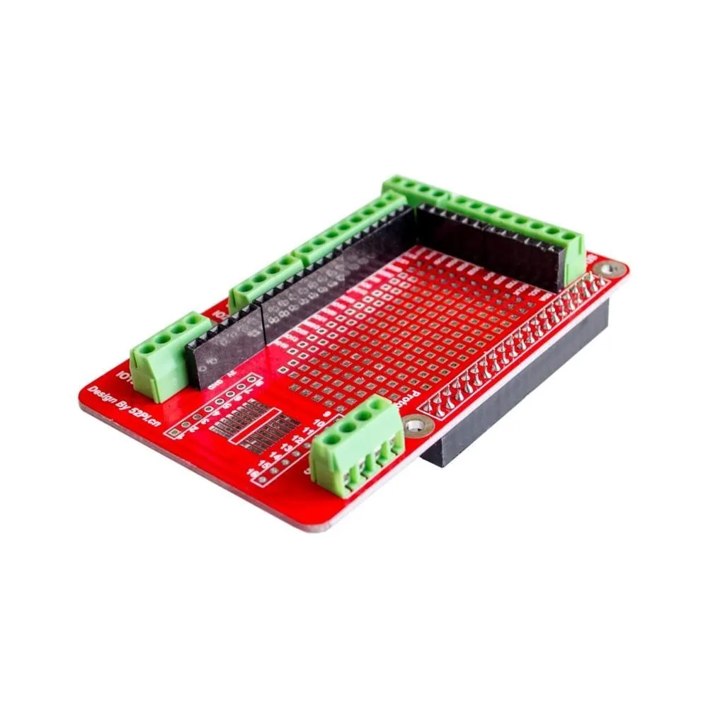 لوحة درع توسيع النماذج الأولية للوحة Raspberry Pi 2 B ولوحة Raspberry Pi 3 B