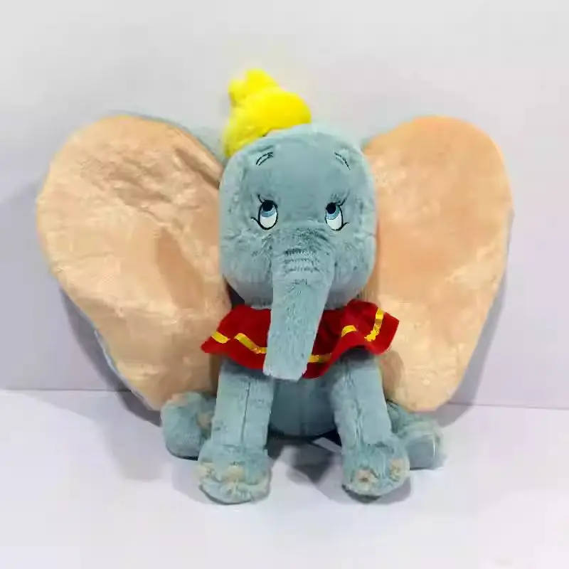 

Disney Movies Dumbo Danbo Cute Soft Stuffed Plush 30cm Blue Elephant Dolls Kids Plush Toys Collection Comfort Gifts Xmas Gifts