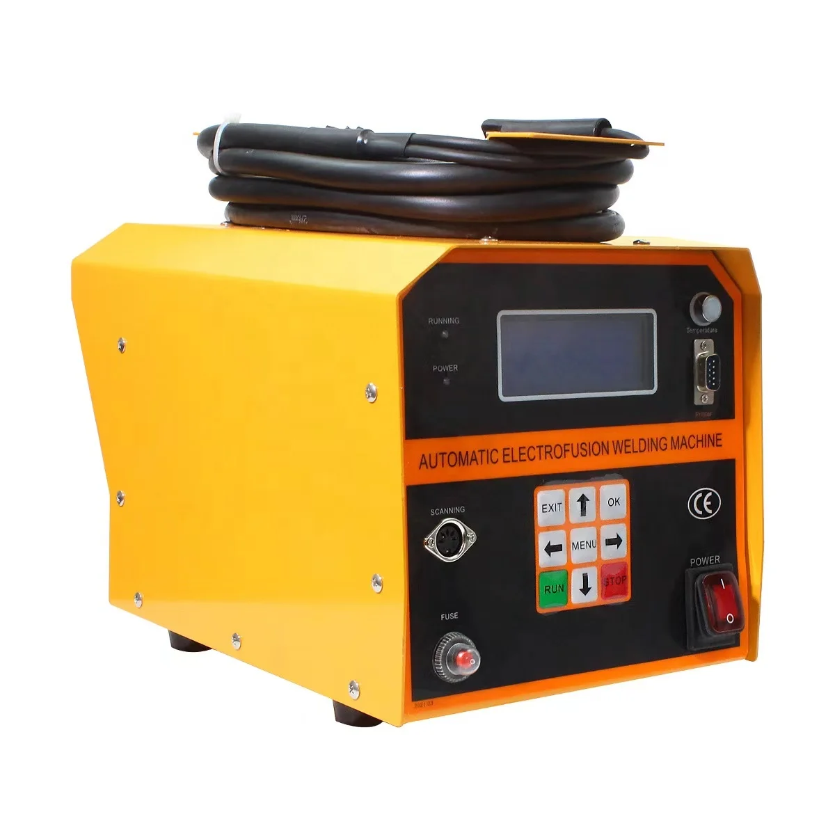 

Electro fusion welding machine