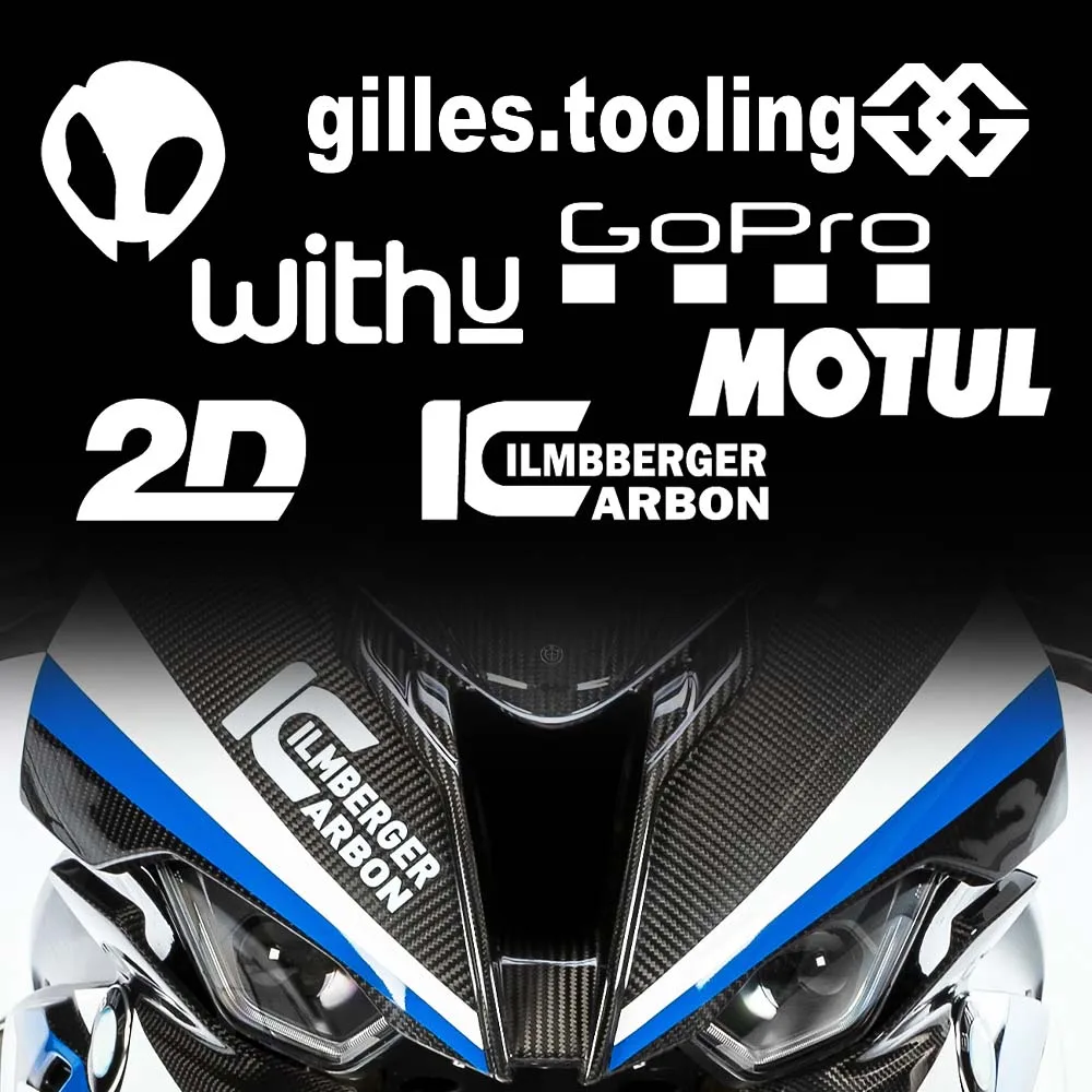 Ensemble d'Autocollants de Moto pour user ins 4 S1000RR, Carénage Précieux ALIEN, Accessoires de Décalcomanies, Moulage Étanche