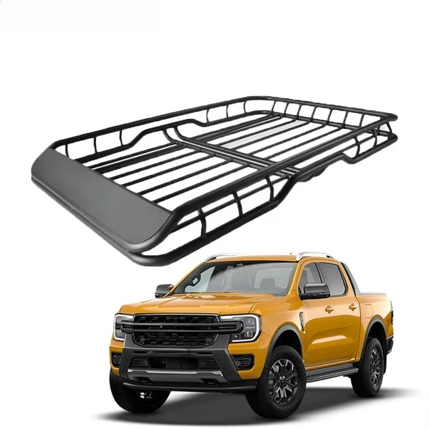 Strong Load-bearing Capacity Manganese Steel Universal Roof Luggage Rack Suitable for All Series of Car Models  Car Accessories