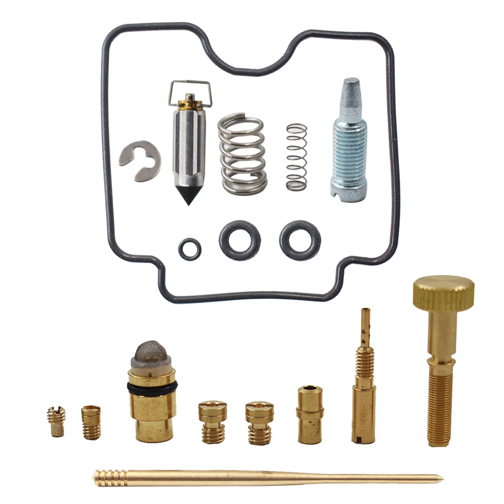 1set Carburetor Rebuild Repair Kit Overhaul Accessories For Polaris Predator 500 2003 2004 2005 2006 2007 ATV Replacement Parts
