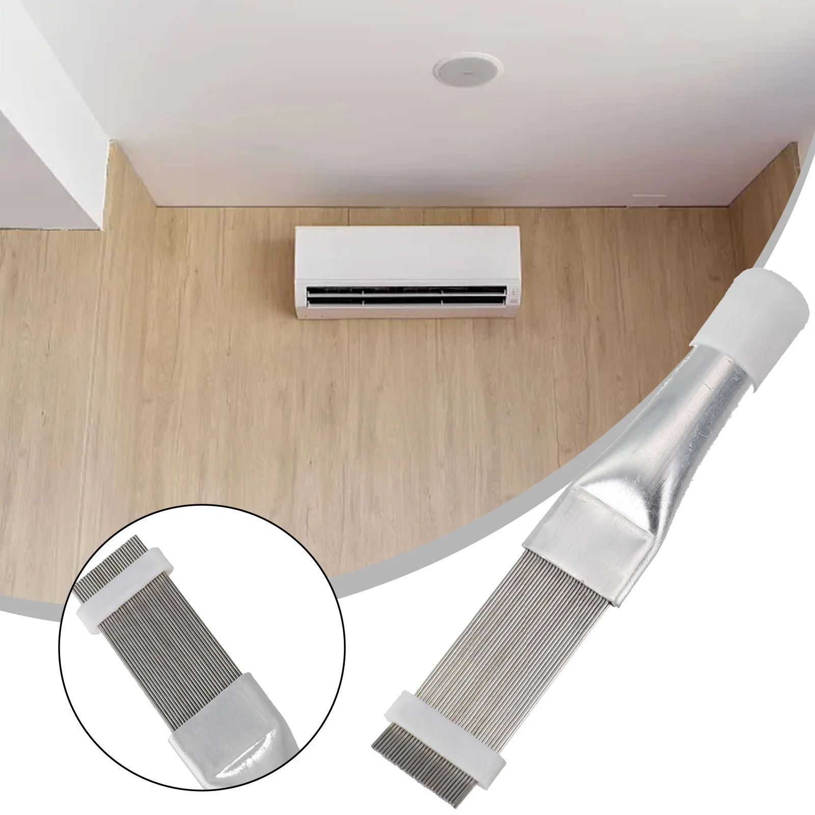 Metal Wing Tablet Comb Stainless Steel Wing Trip Strong 153*28*20mm Aluminum Handle Coils Fins For Air Conditioning Units