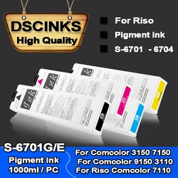 For Riso S-6701G Riso S-6701E S-6704G/E S-6703G/E Ink Cartridge For Comcolor 9150 3150 7150 7110 3110 Printer Without Chip