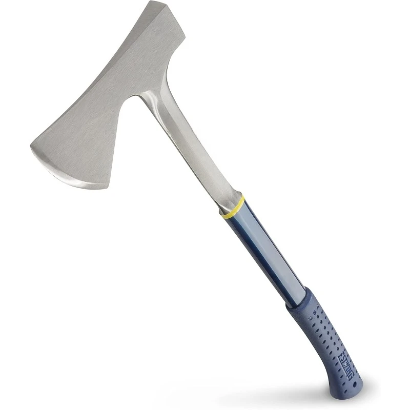 

Camper's Axe - 26" Wood Splitting Tool with All Steel Construction & Shock Reduction Grip - E45A