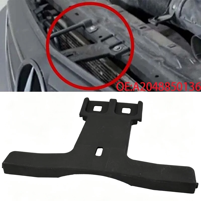 3Pcs Car Radiator Grill Bumper Support Bracket Retainer For Mercedes-Benz C-Class W204 C300 C350 A2048850136