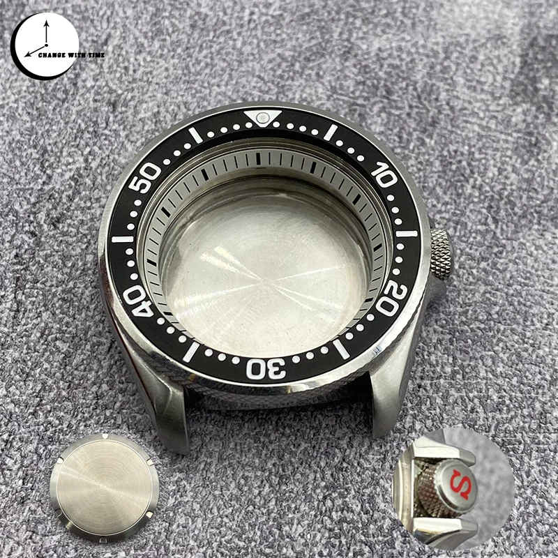 

Mod 41mm SKX007 Watch Case Seiko SRPD Case Fit For NH34 NH35 NH36 7S 4R Movement Stainless Steel Men Diving Watch Case