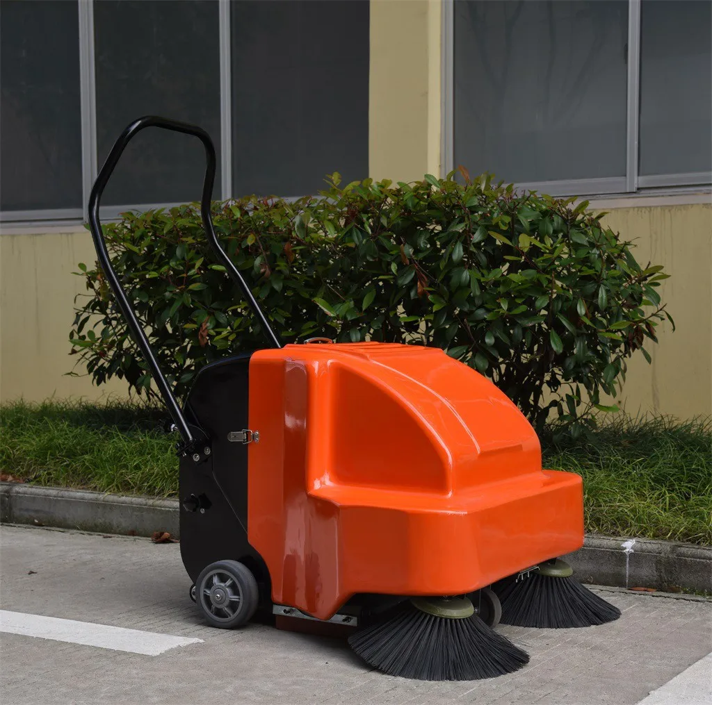 Hand-Push Electric Vacuum Sweeper Industrial Factory Workshop Workshop Warehouse Property Dust Sweeper Sweeper