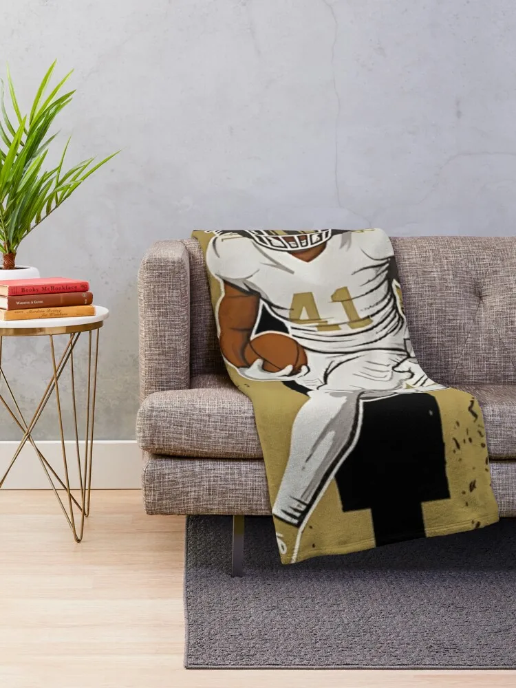 Can't Stop Alvin Kamara Throw Blanket Decorative Throw Flannel Blankets