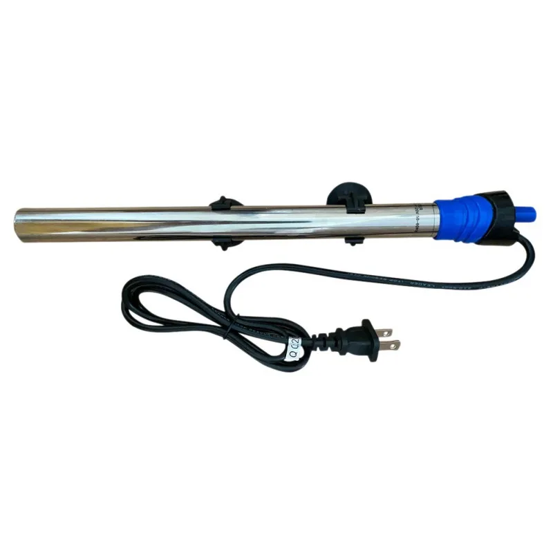 110v-220v Fish Tank Heating Rod 100/200/300/500W Stainless Steel Adjustable Aquarium Heater Submersible Thermostat Heating Rod