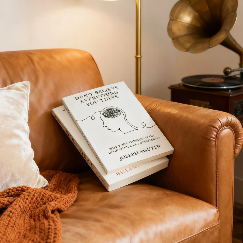 《لا تصدق كل ما تعتقد"+ 《عندما جاهزًا لك كيف تعالج به》يمكن وضعها في غرفة المعيشة أو غرفة النوم