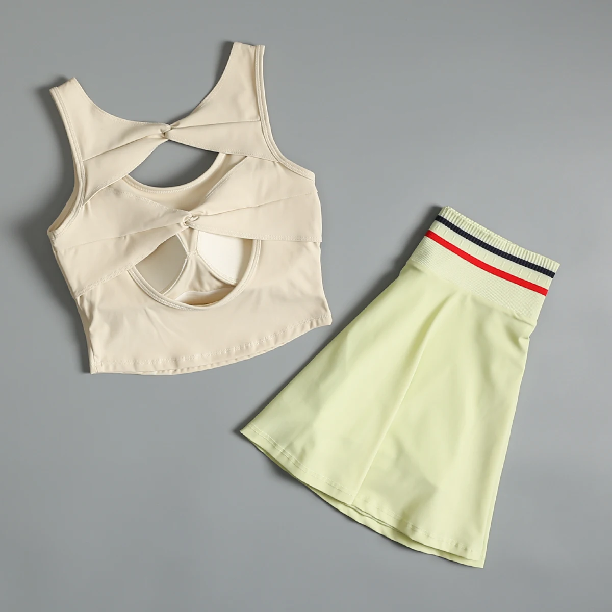 Set Olahraga Tenis Wanita Romp - Pilates Yoga Morning ulasan dan harga