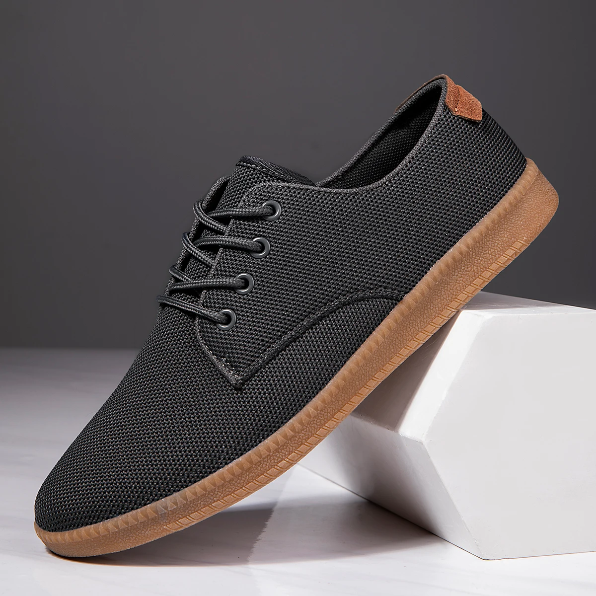 Fujeak Plus Maat 46 Casual Brede Blote Voeten Schoenen Anti Slip Heren Sneakers Minimalistische Wandelschoenen Ultralicht Ademend Schoeisel