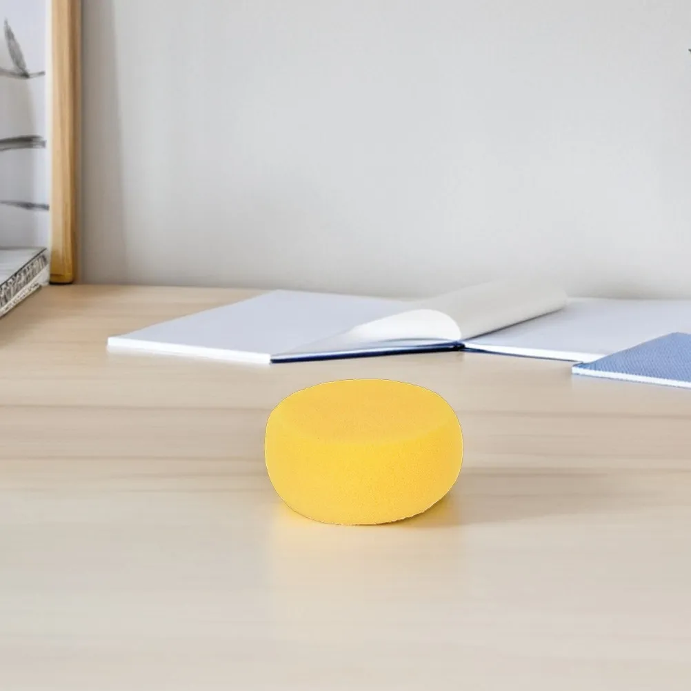 

6Pcs Round Artist Sponges Soft Painting Sponges Watercolor Acrylic Craft Sponge Brush for Pottery Cleaning DIY Art