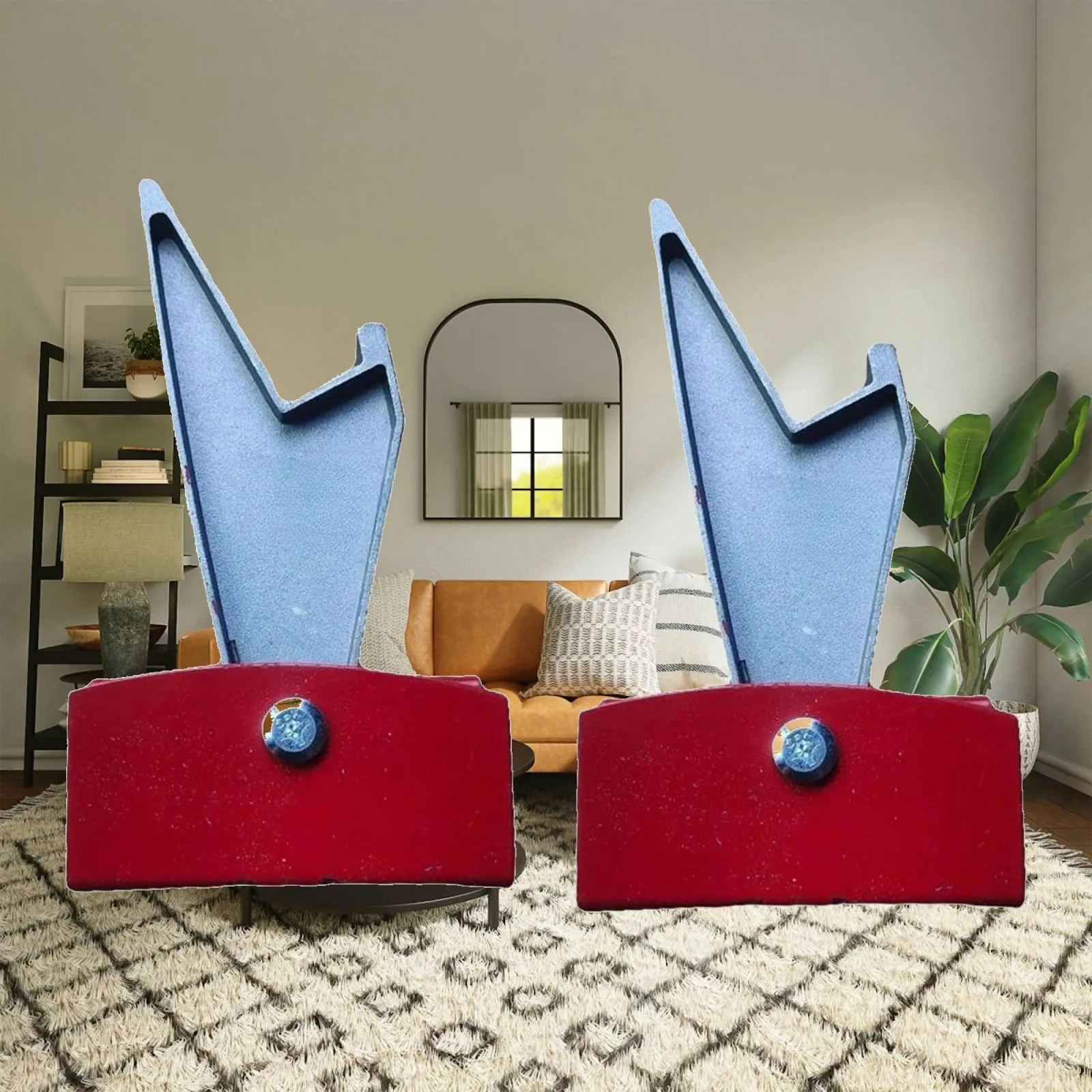 はしごの段ロック、鉄製・アルミ製安定化装置、延長はしご安全装置、高所作業・修理用金具