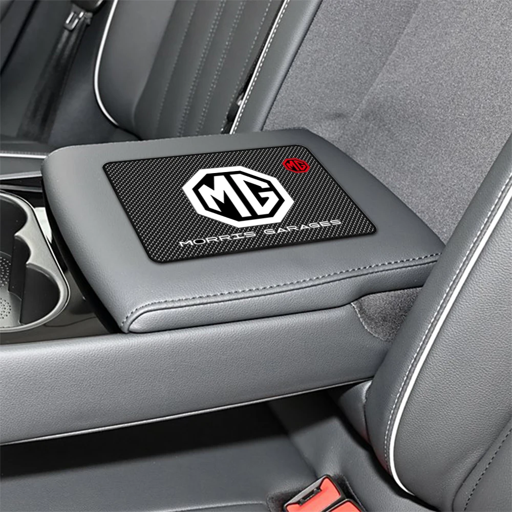 جديد لوحة سيارة لزجة المضادة للانزلاق بولي كلوريد الفينيل حصيرة السيارات عدم الانزلاق لزجة الوسادة الداخلية الهاتف حامل النظارات الشمسية لموريس المرآب ZS 5 7 6