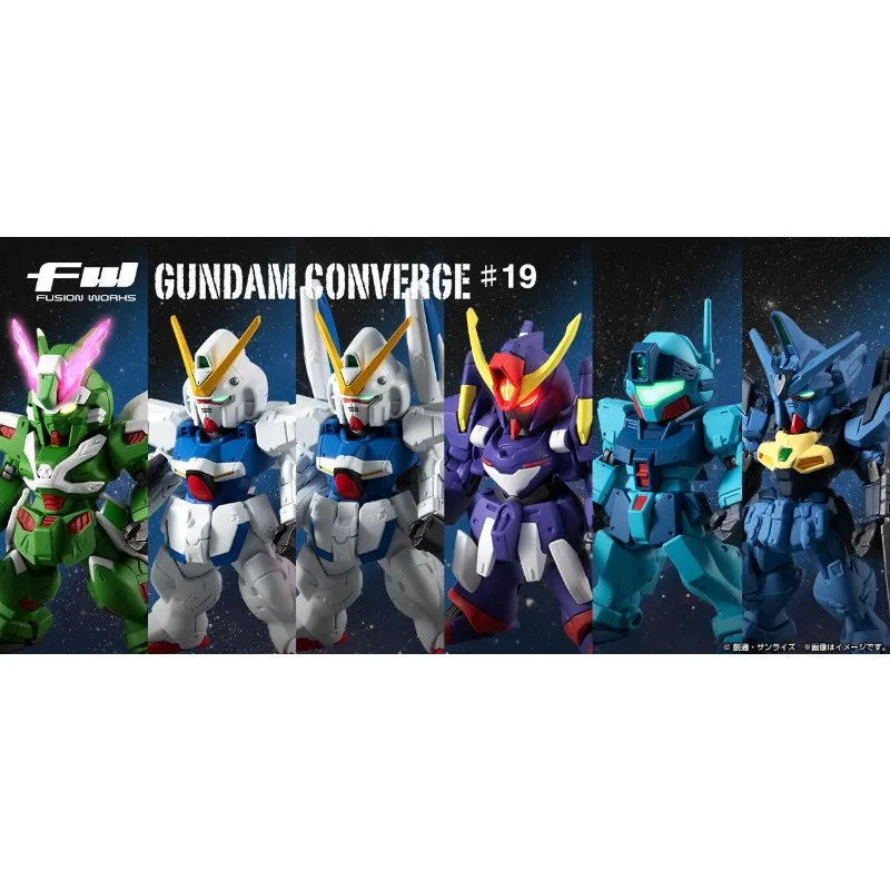 بانداي الأصلي جاندام أنيمي الشكل FW كونفيرج 16/17/18/19 الأزرق الشيطان كراب ألعاب شخصيات الحركة للبنين بنات أطفال هدية #2