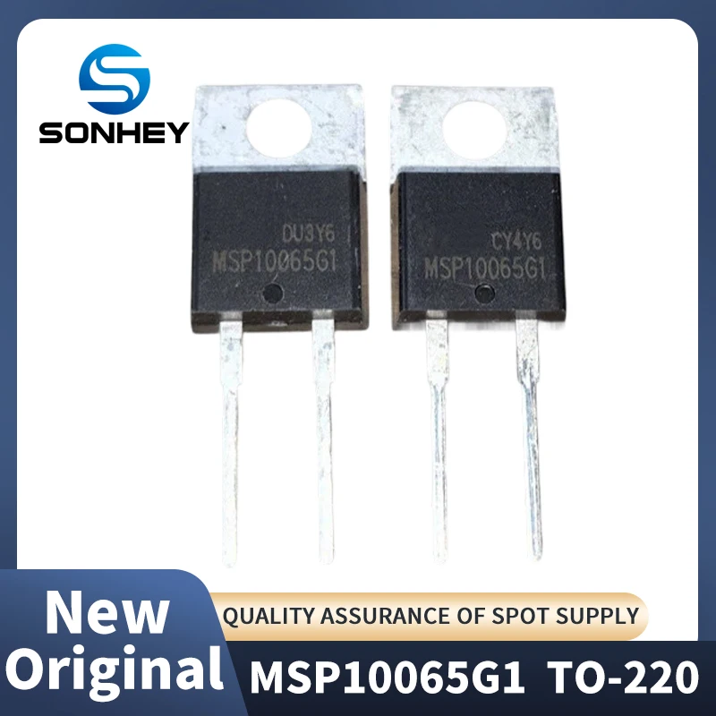 

(10Pcs/Lot) 100% New Original ( Latest Version ) MSP10065G1 Replace MSP10065V1 TO-220 Silicon Carbide Diode 10A 650V