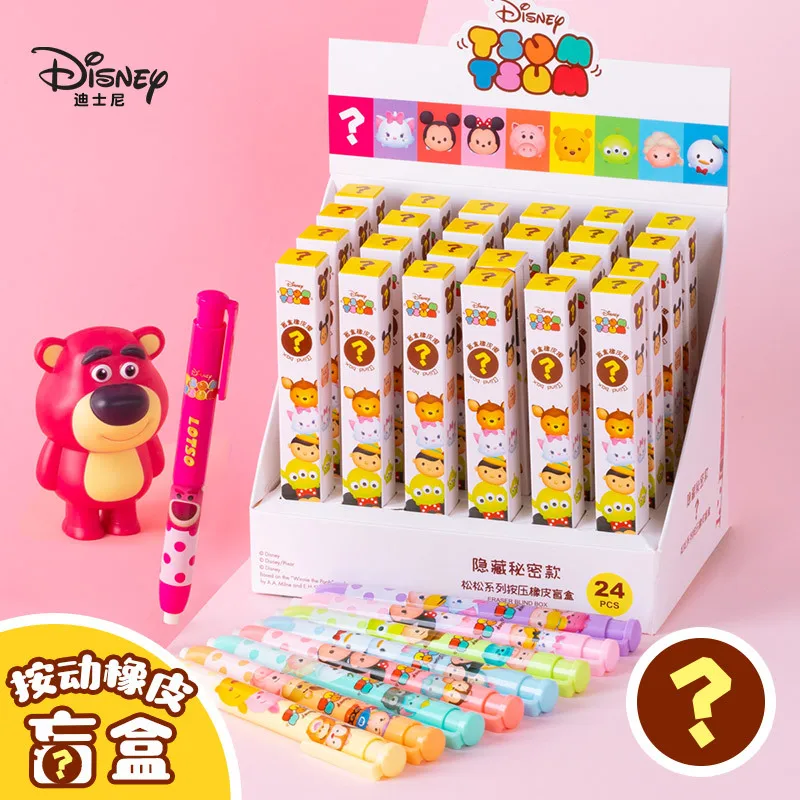 disney eraser criativo cartoon eraser pen elementary school diversao material escolar escritorio imprensa lapis eraser conjunto presente 24 01