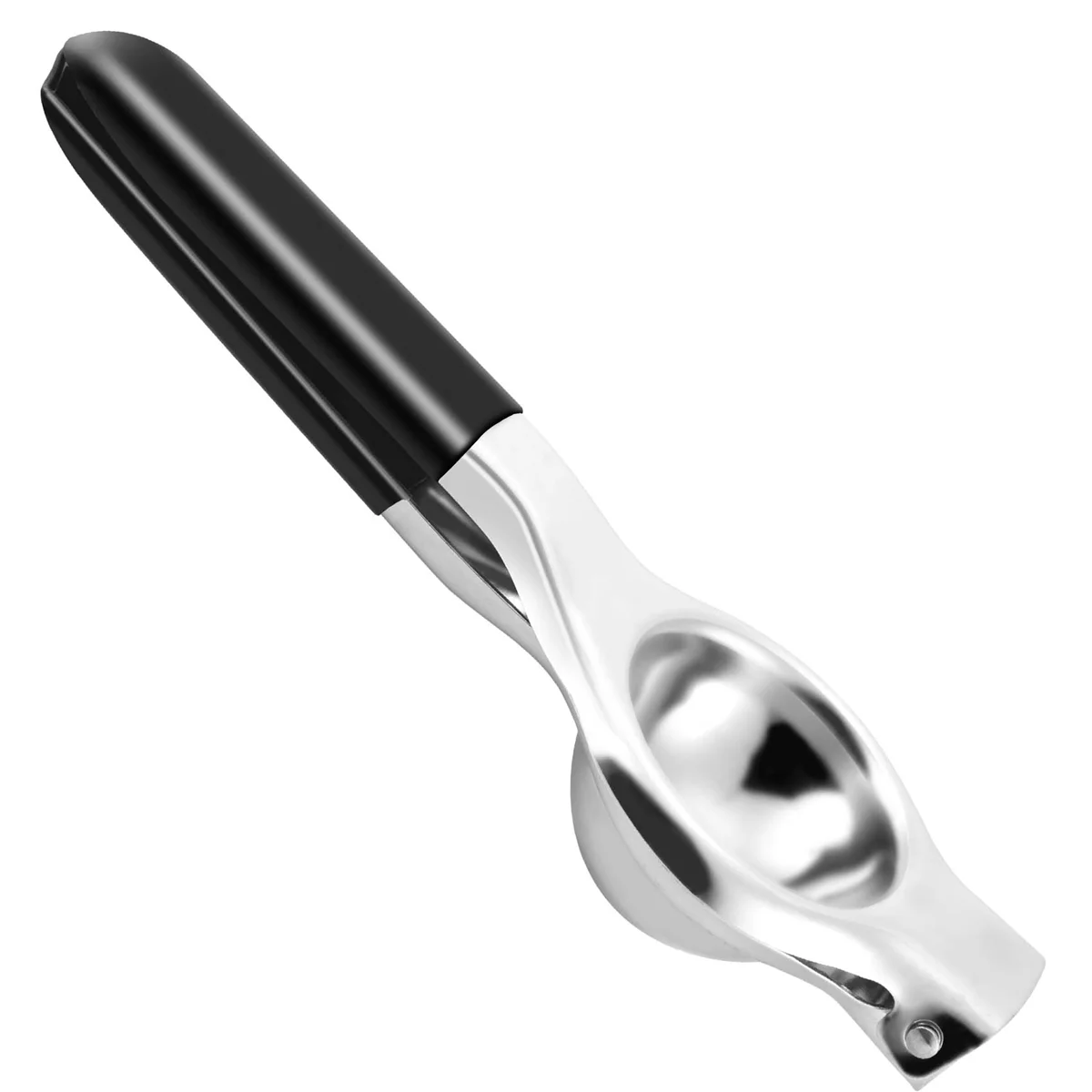 Lemon Squeezer - New Stainless Steel Manual Lemon Juicer, Lemon Lime Squeezer Press with High Strength, Silicone Handle