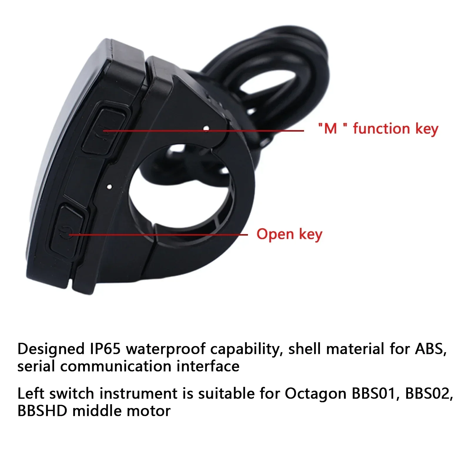 

DZ40 Display Display Ebike Electric Bicycle DZ40 LCD Instrument E Bike Compita LCD Instrument For Bafang BBS01