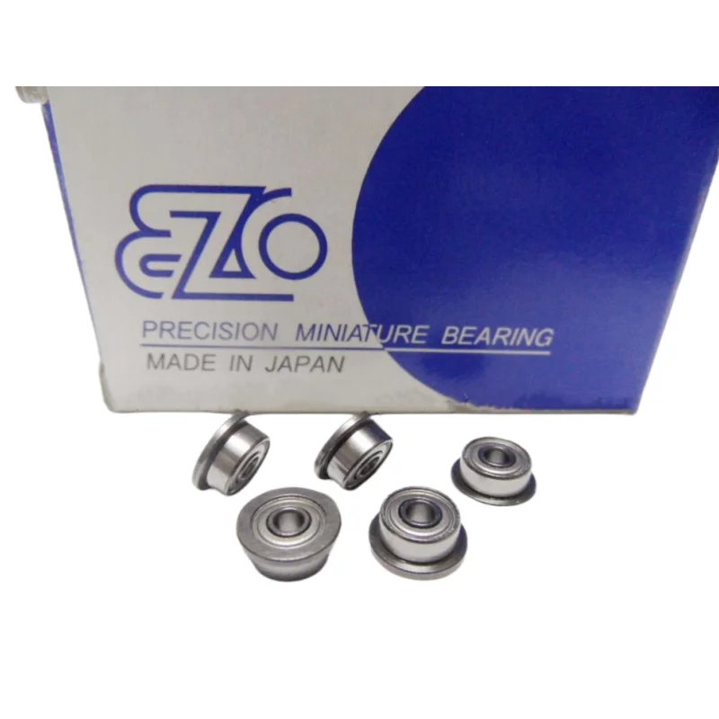 10pcs/50pcs Japan EZO flange bearing F692ZZ 2*6*3mm LF-620ZZ precision miniature flanged bearings F692 LF-620 2x6x3