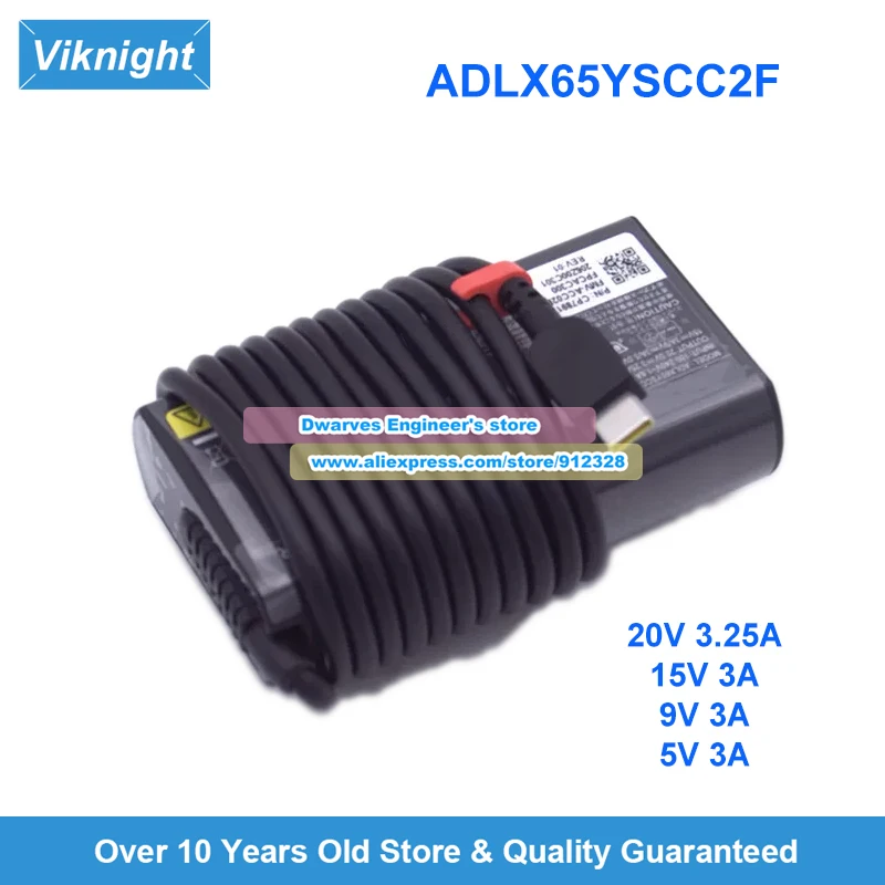 

ADLX65YSCC2F AC Adapter 20V 3.25A 65W For LIFEBOOK U9313 U9312 U9311 Laptop Power Supply CP8060-01 FMV-ACC02A FPCAC316