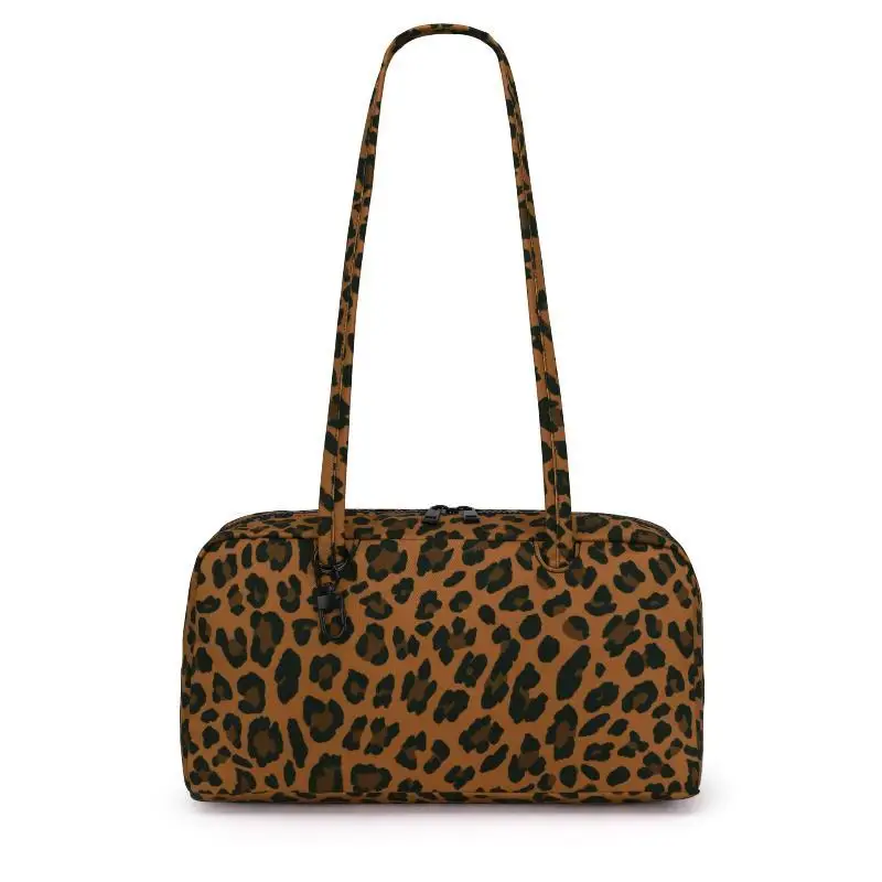 Commuter Nylon Shoulder Tote Bag Large Capacity Durable Casual Handbag for Work Shopping Outdoor Activities