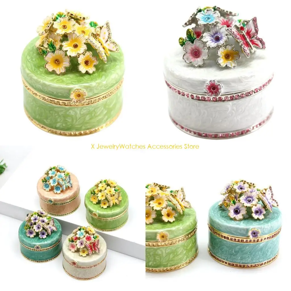 

31KD Jewelry Case for Women Girls Fashionable Box for Earrings Bracelets