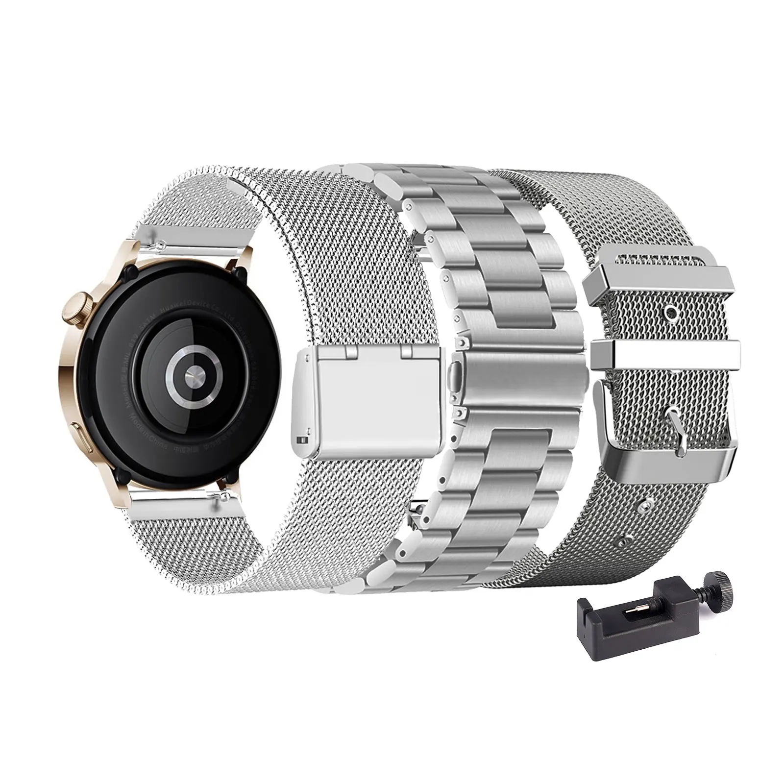 

3 шт. металлических ремешков для Huawei Watch GT 42 мм/GT 2 42 мм, ремешок для мужчин и женщин