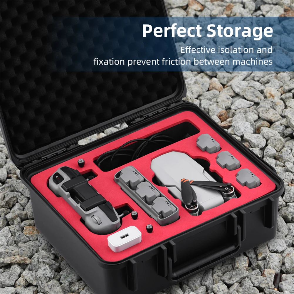 Portable Carrying Case Drone Soft Inserted Waterproof Storage Case Compatible For DJI Mini 2/4k/Mavic Mini 2 Drones