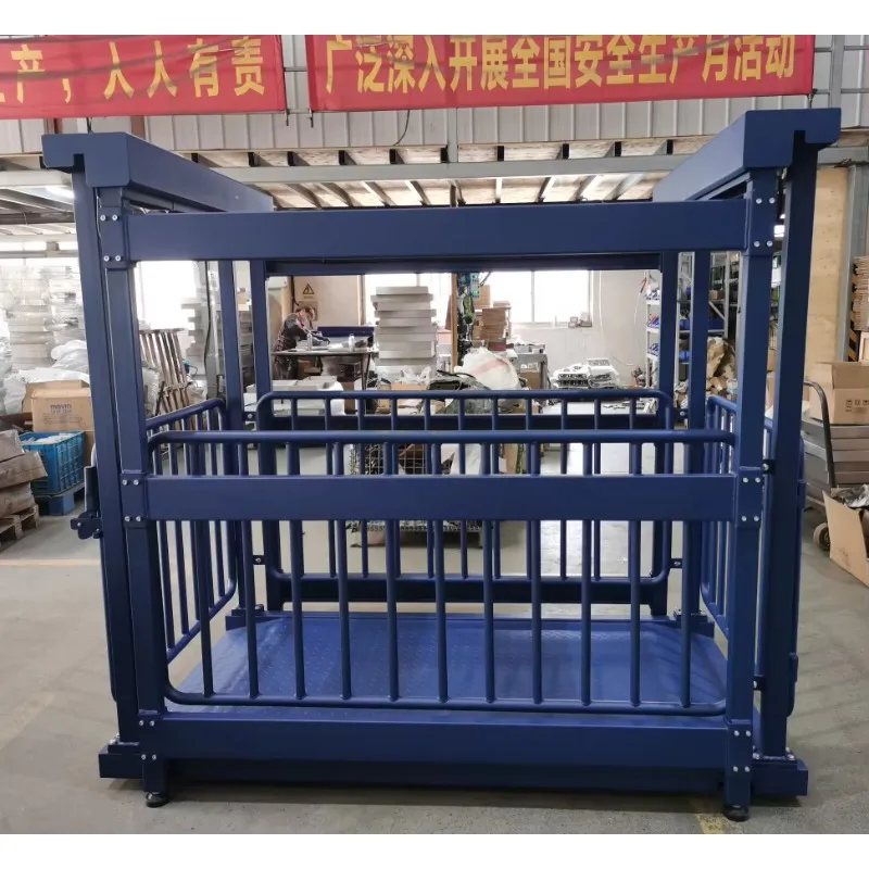 مقياس وزن الماشية من الفولاذ الثقيل مع مؤشر شاشة LED مدعوم OEM وODM