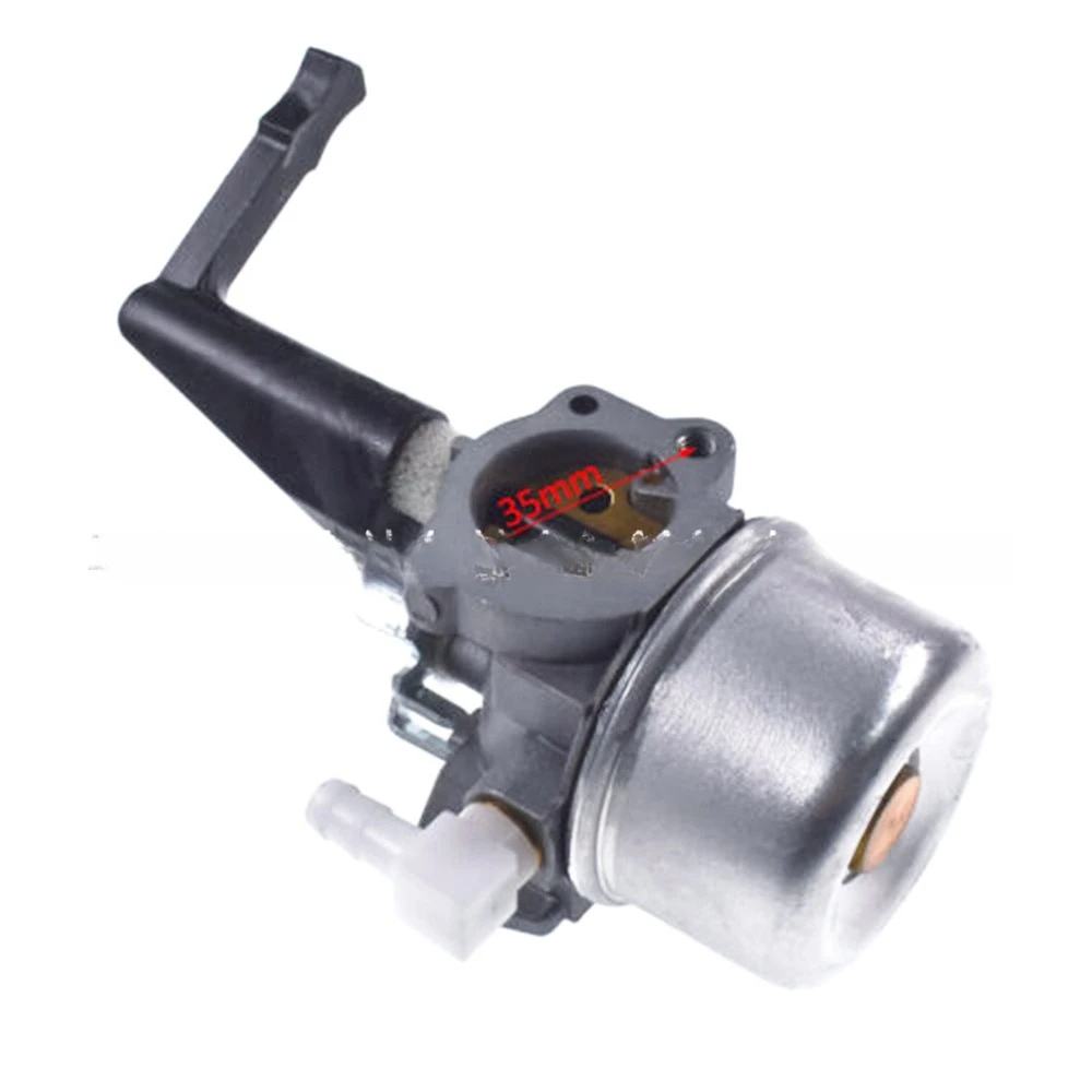 696065 Carburetor with Air Filter Kit for Briggs & Stratton 697422 110402 110412 5HP 5.5HP 6HP 110402-0206-E1 TILLER Engine Carb view 6