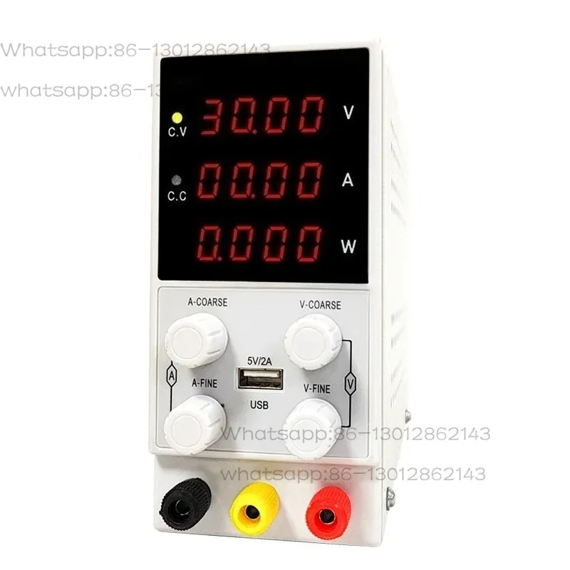 High Precision Adjustable DC Power Supply 30V10A Experimental Charging Aging Electroplating Test Constant Current Source
